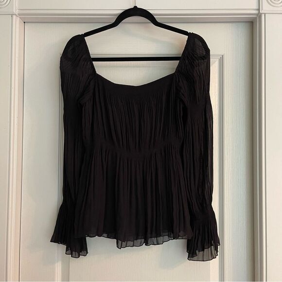 Tops - Elegant Black Women's Top